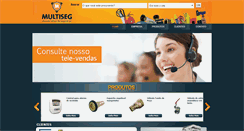 Desktop Screenshot of multisegonline.com.br