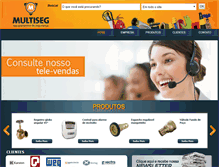 Tablet Screenshot of multisegonline.com.br